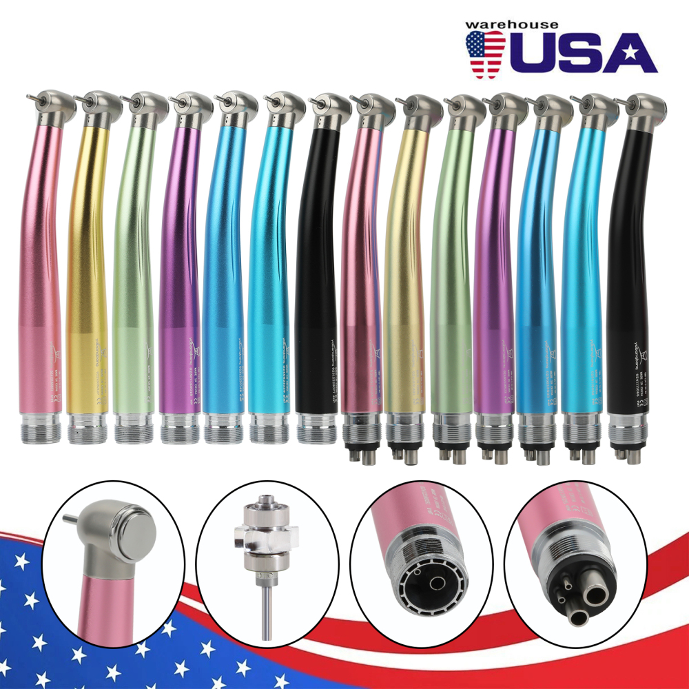 NSK PANA MAX Style Dental High Speed Handpiece Turbine 2hole/4Hole 7-Colors