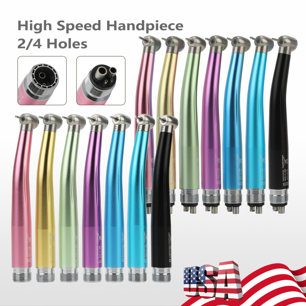 NSK PANA MAX Style Dental High Speed Handpiece Turbine 2hole/4Hole 7-Colors