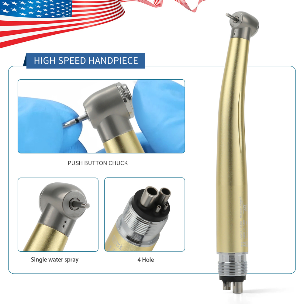 NSK PANA MAX Style Dental High Speed Handpiece Turbine 2hole/4Hole 7-Colors