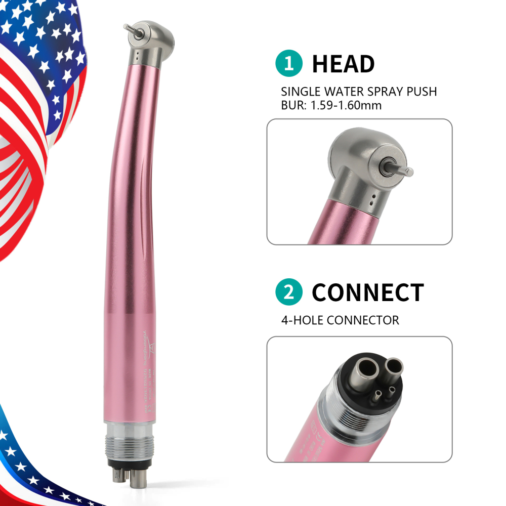 NSK PANA MAX Style Dental High Speed Handpiece Turbine 2hole/4Hole 7-Colors