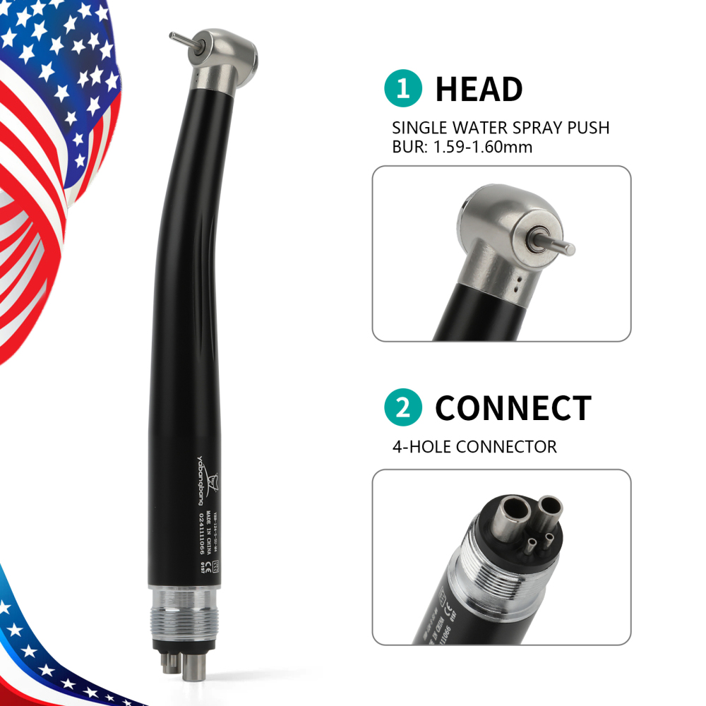 NSK PANA MAX Style Dental High Speed Handpiece Turbine 2hole/4Hole 7-Colors