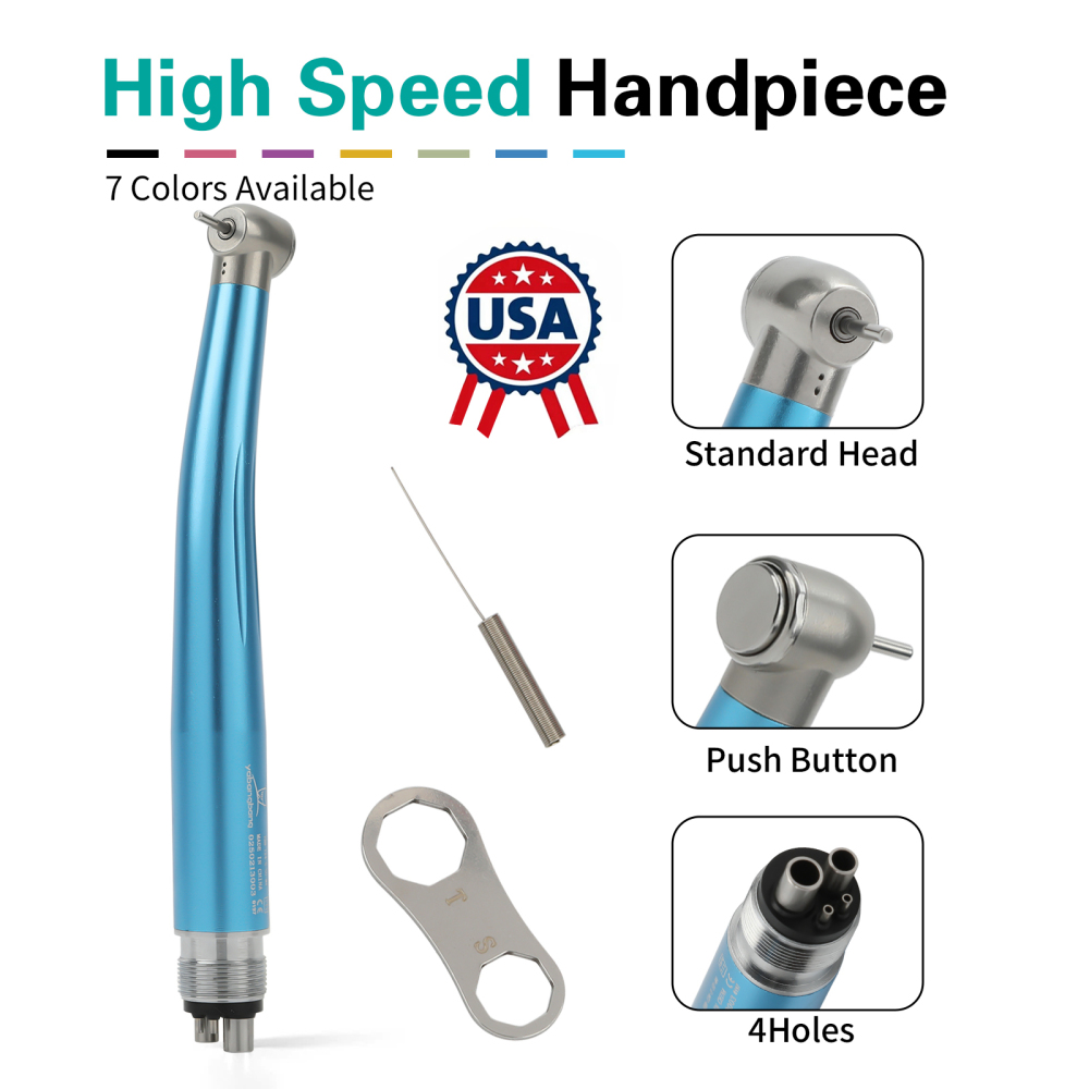 NSK PANA MAX Style Dental High Speed Handpiece Turbine 2hole/4Hole 7-Colors