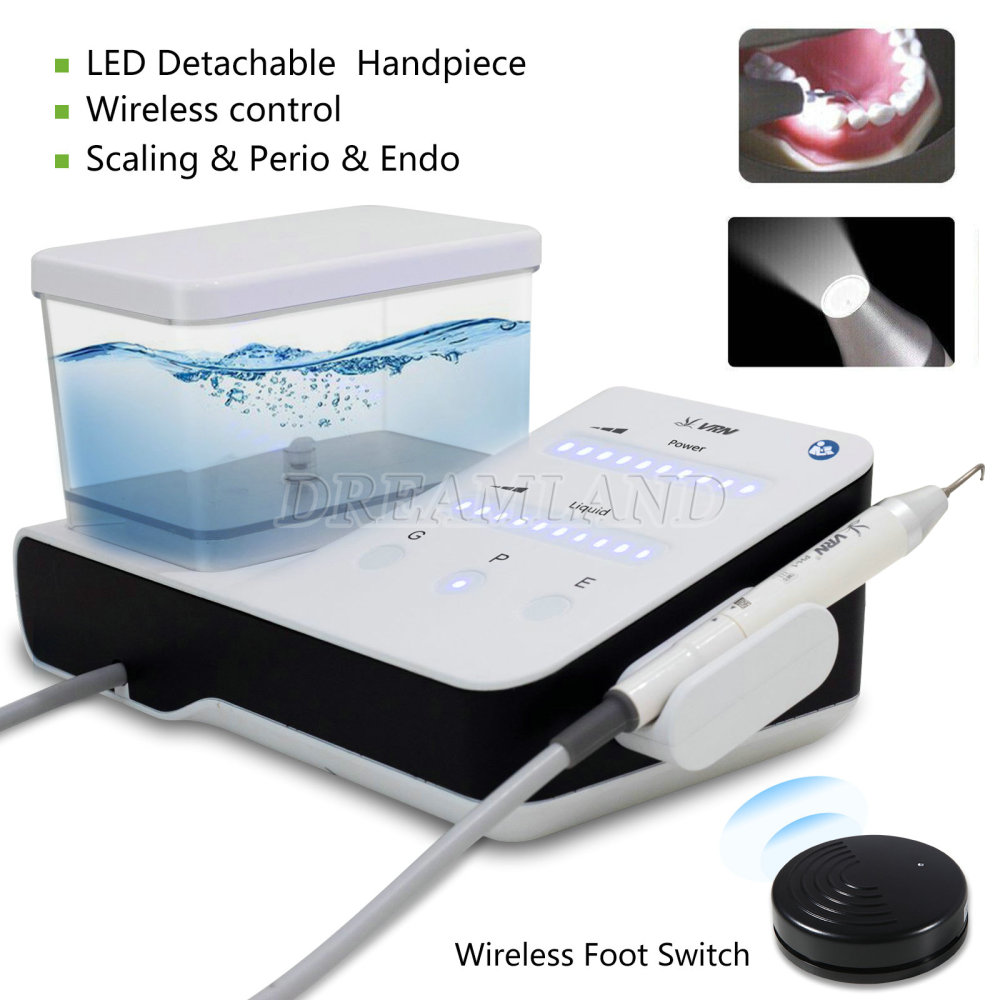 LED Dental Ultrasonic Piezo Scaler Handpiece Bottles Fit EMS Woodpecker DA-20