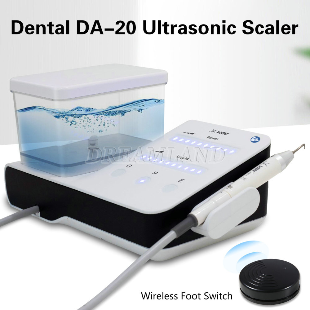 LED Dental Ultrasonic Piezo Scaler Handpiece Bottles Fit EMS Woodpecker DA-20