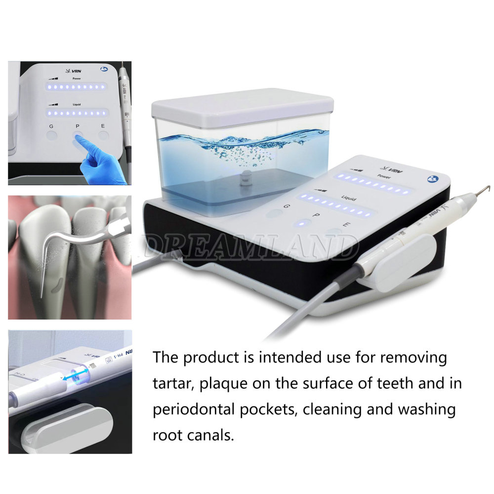 LED Dental Ultrasonic Piezo Scaler Handpiece Bottles Fit EMS Woodpecker DA-20