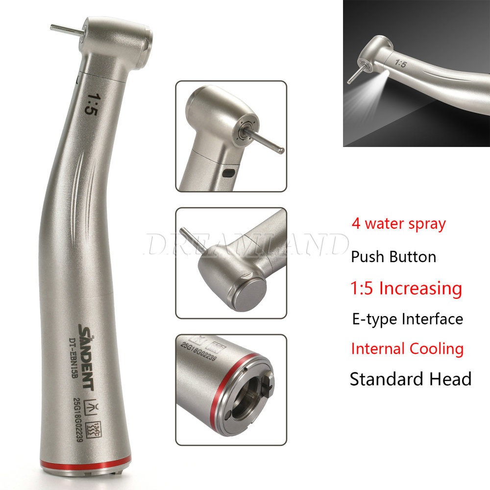 3* Sandent brand electric motors + 7* Sandent brand led 1:5 contra angles + 2* Abdent brand led 1:4.2 contra angles