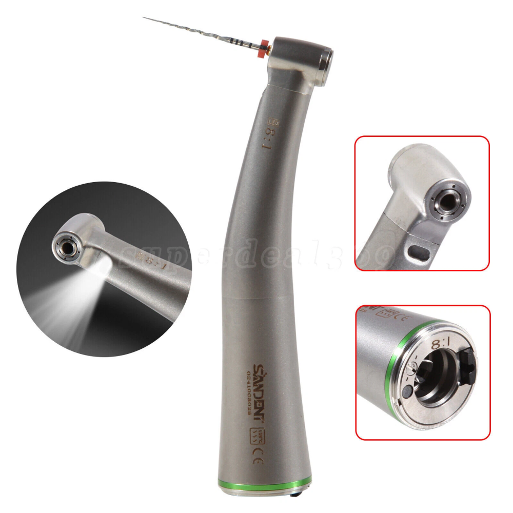 Dental 8:1 Endo Handpiece Fiber Optic + Abdent brand 1:5