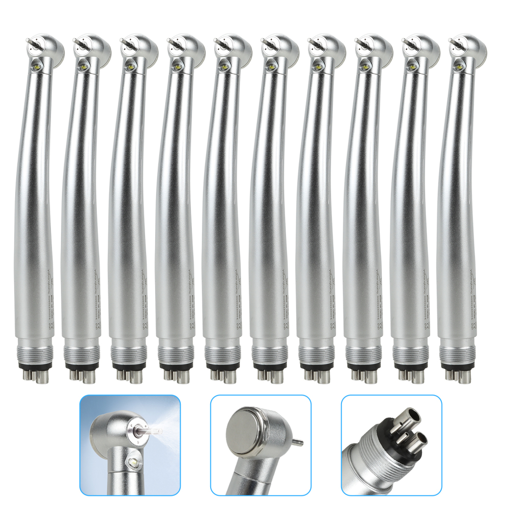 50pcs yabangbang Dental LED High Speed Handpiece E-Generator 4 hole