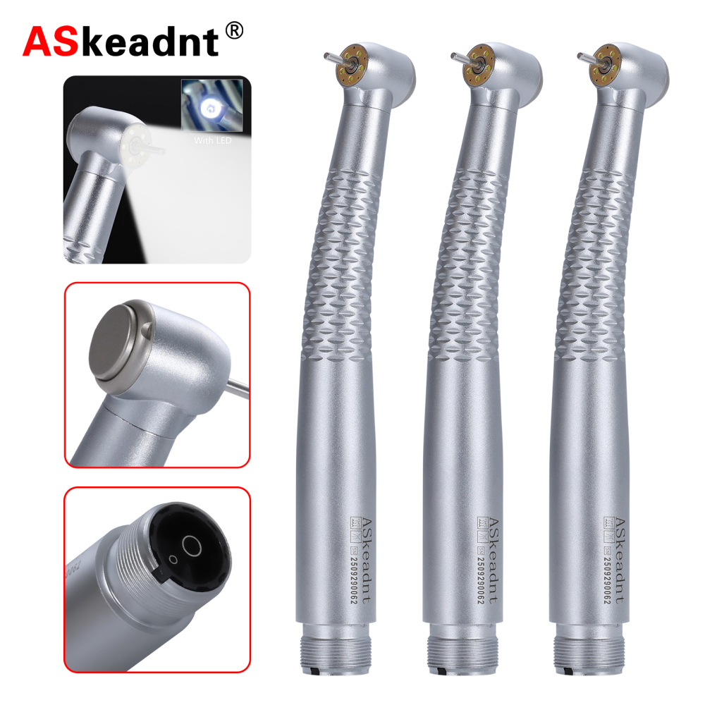 Dental Ring LED High Speed Handpiece E-Generator Shadowless 5 Spray 4 Hole/2Hole
