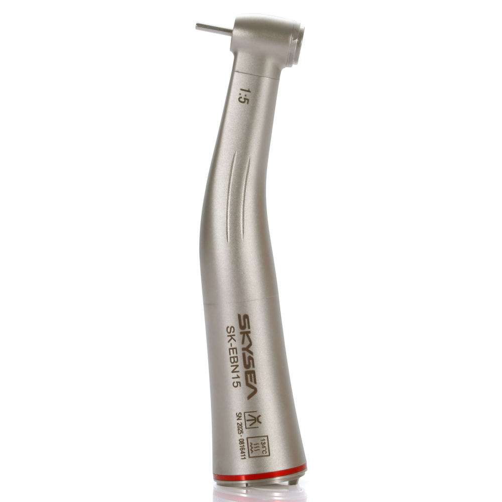 SKYSEA Dental LED/Non-LED Fiber Optic Contra Angle 1:5 Electric Handpiece fit NSK STYLE Internal/external