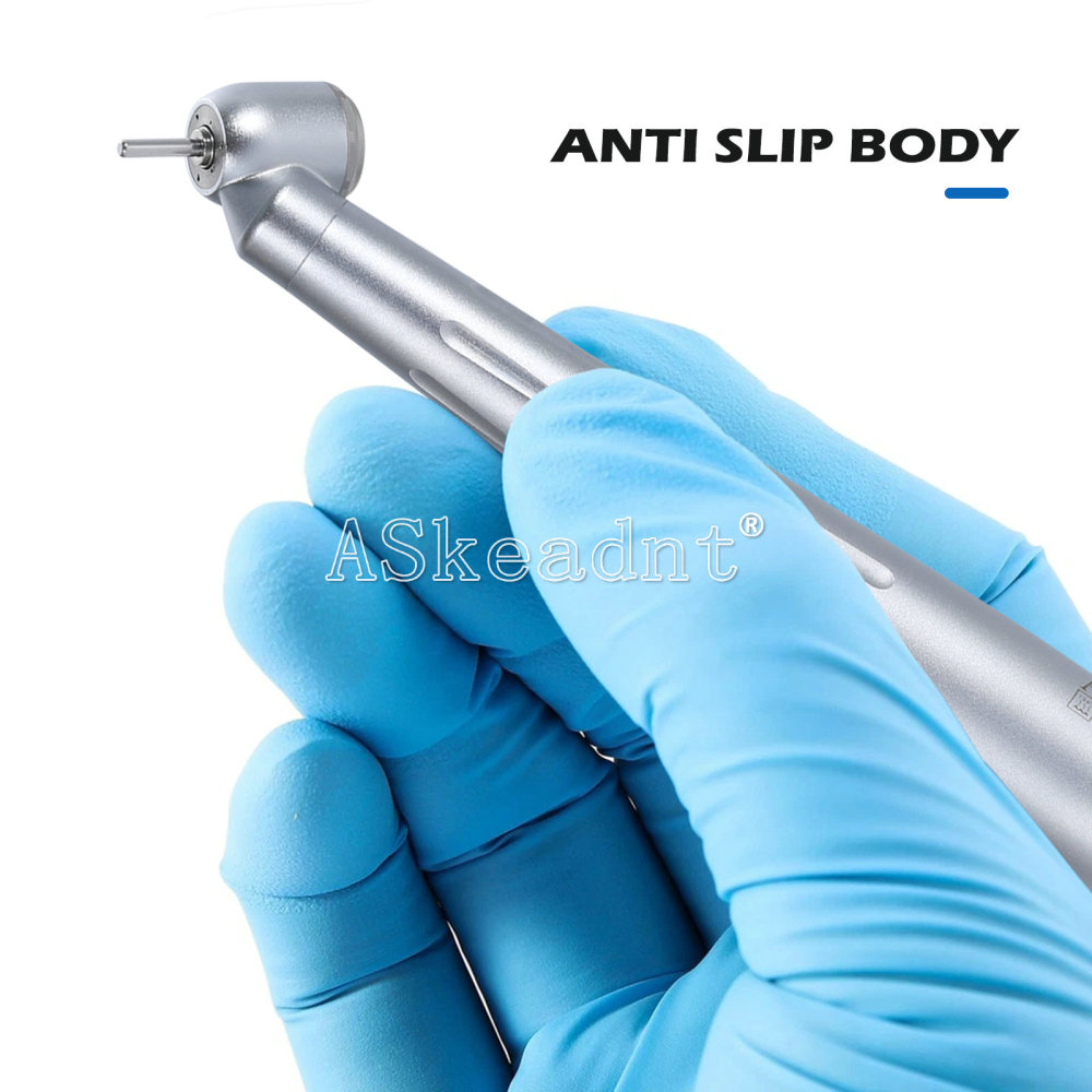 Dental 45° Surgical  High Speed Handpiece Ceramic Bearing 3 Spray 4 Hole