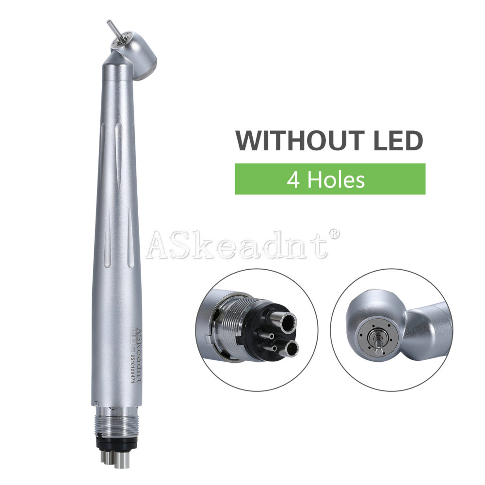 Dental 45° Surgical  High Speed Handpiece Ceramic Bearing 3 Spray 4 Hole
