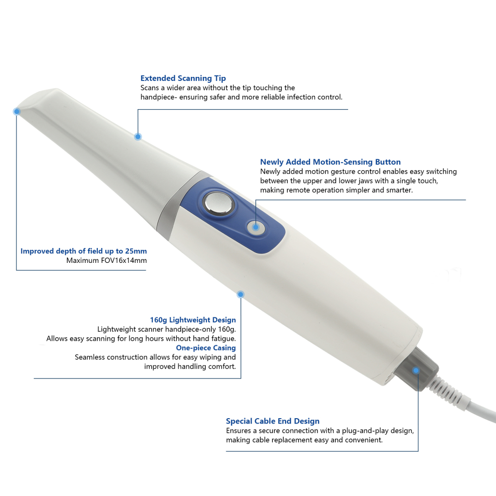 Dental Digital Impression Intra-Oral Scanner 3DS V5