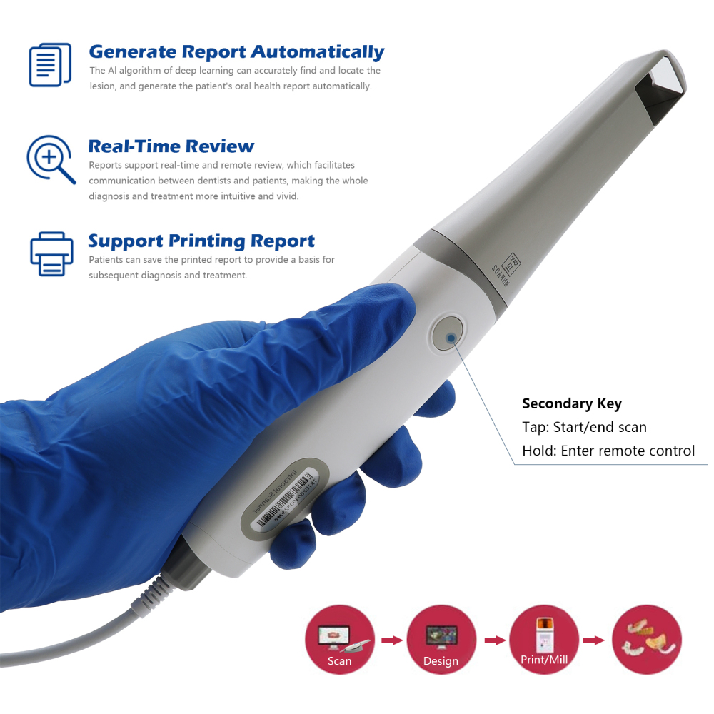 Dental Digital Impression Intra-Oral Scanner 3DS V5