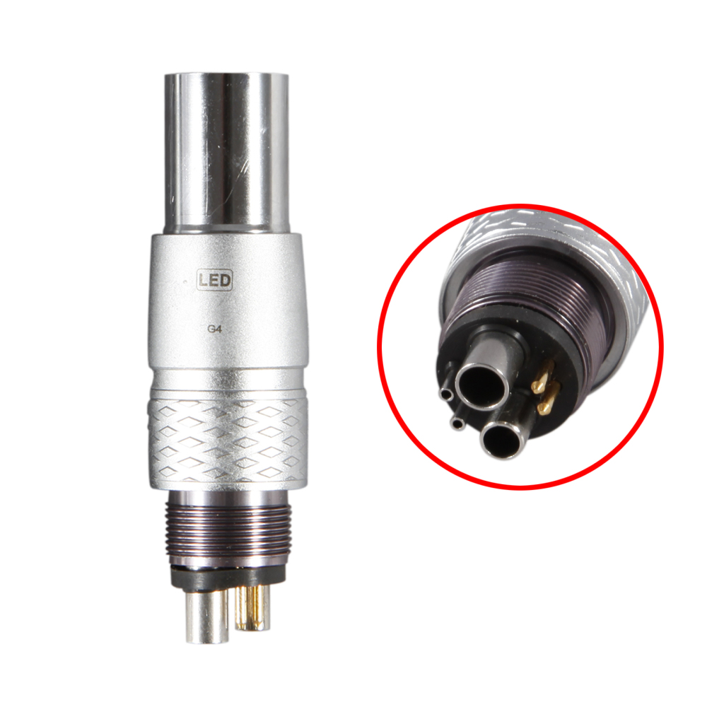 COXO Dental LED firber optic High Speed Handpiece Standard/Torque Head fit NSK Coupler