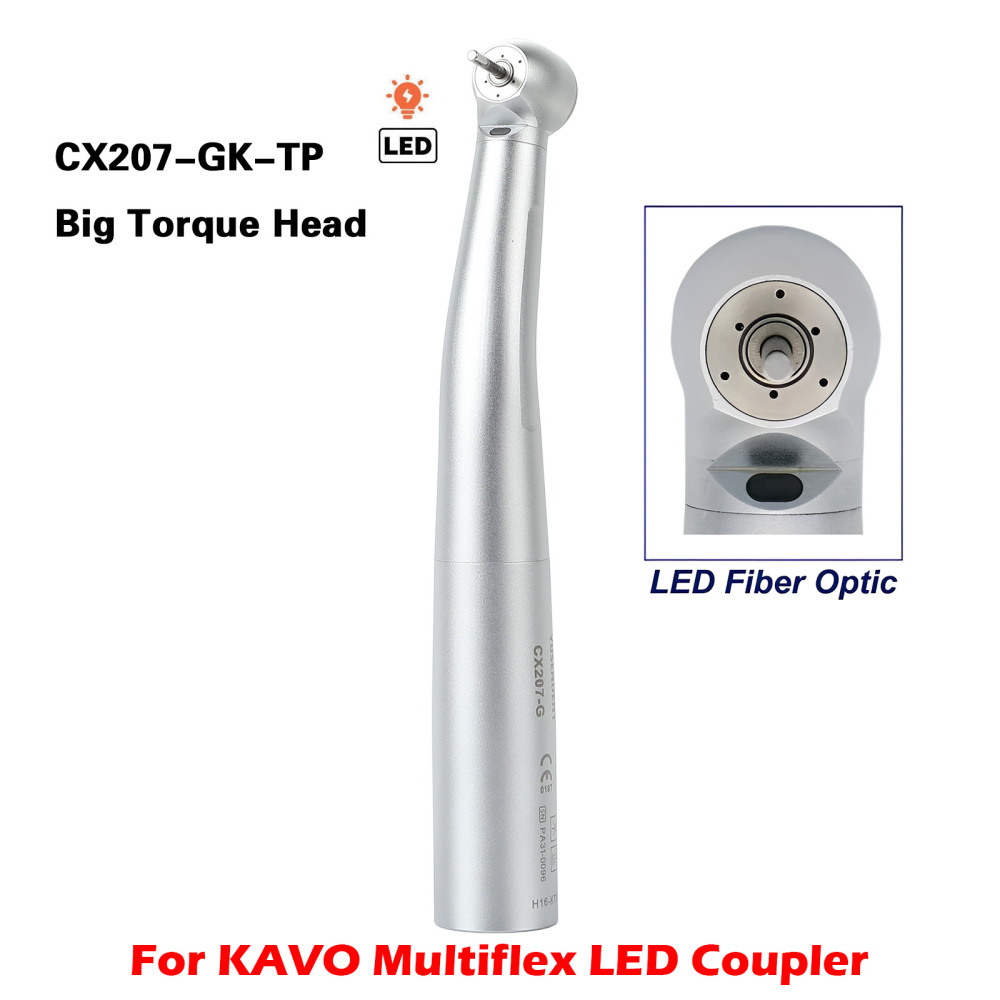 COXO Dental Fiber Optic Handpiece stadard / large head Fit For KAVO/WH/NSK/ Sirona COUPLER