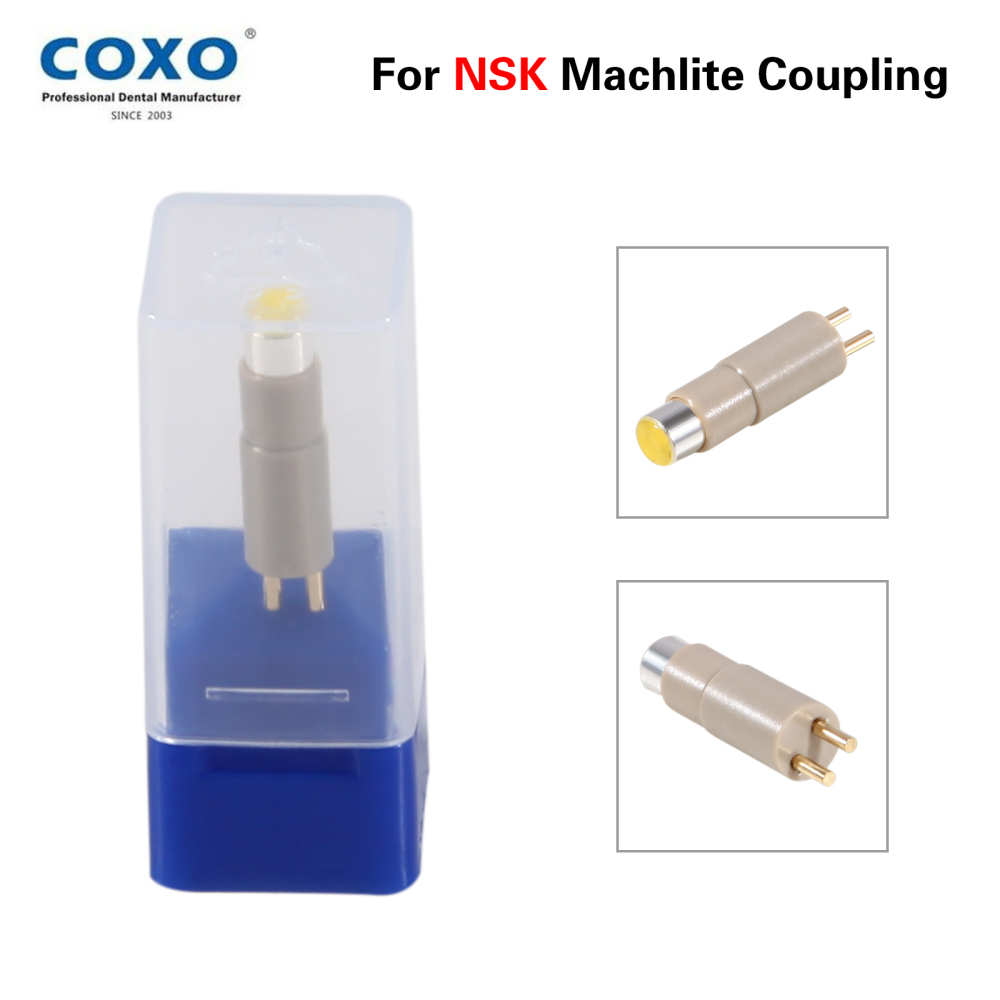 COXO Dental LED firber optic High Speed Handpiece Standard/Torque Head fit NSK Coupler
