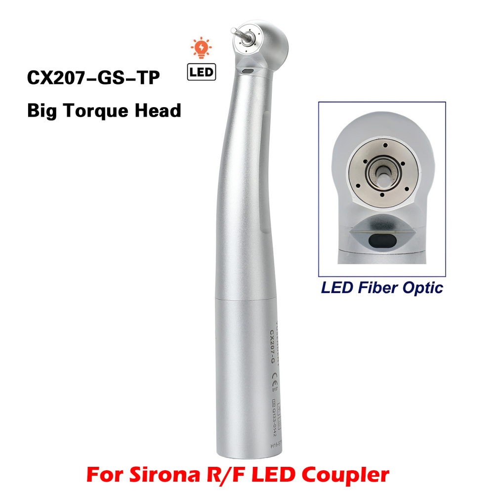 COXO Dental Fiber Optic Handpiece stadard / large head Fit For KAVO/WH/NSK/ Sirona COUPLER