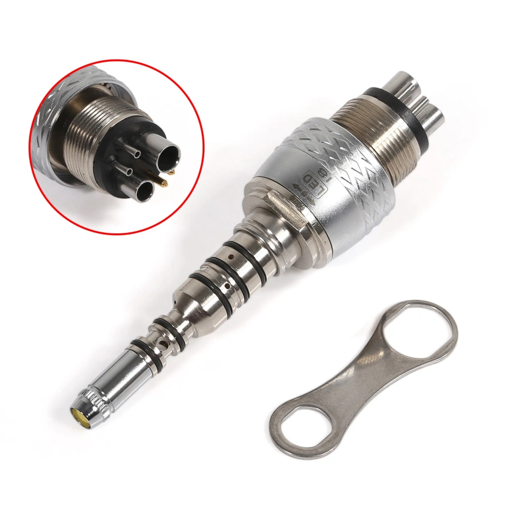 COXO CX207-G Dental Fiber Optic 45 Degree Handpiece /6 Hole quick Coupler fit KAVo
