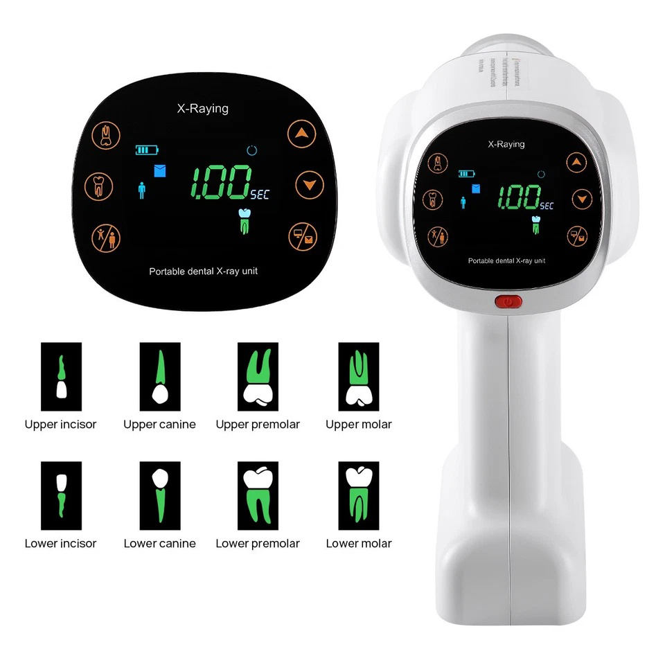 Dental X Ray Mobile Unit High Frequency Machine  / Digital Sensor Size S10 / S15 / S20