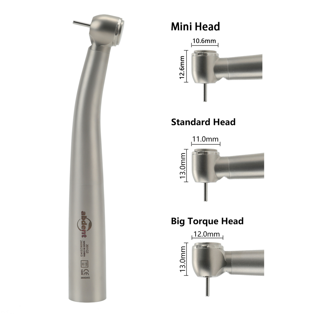 Abdent Dental LED Fiber Optic Handpiece 4 Water Spray Fit kavo Coupler