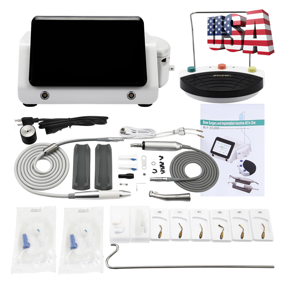 2IN1 Dental Piezo Implant Motor Device & Bone Cutter Surgery