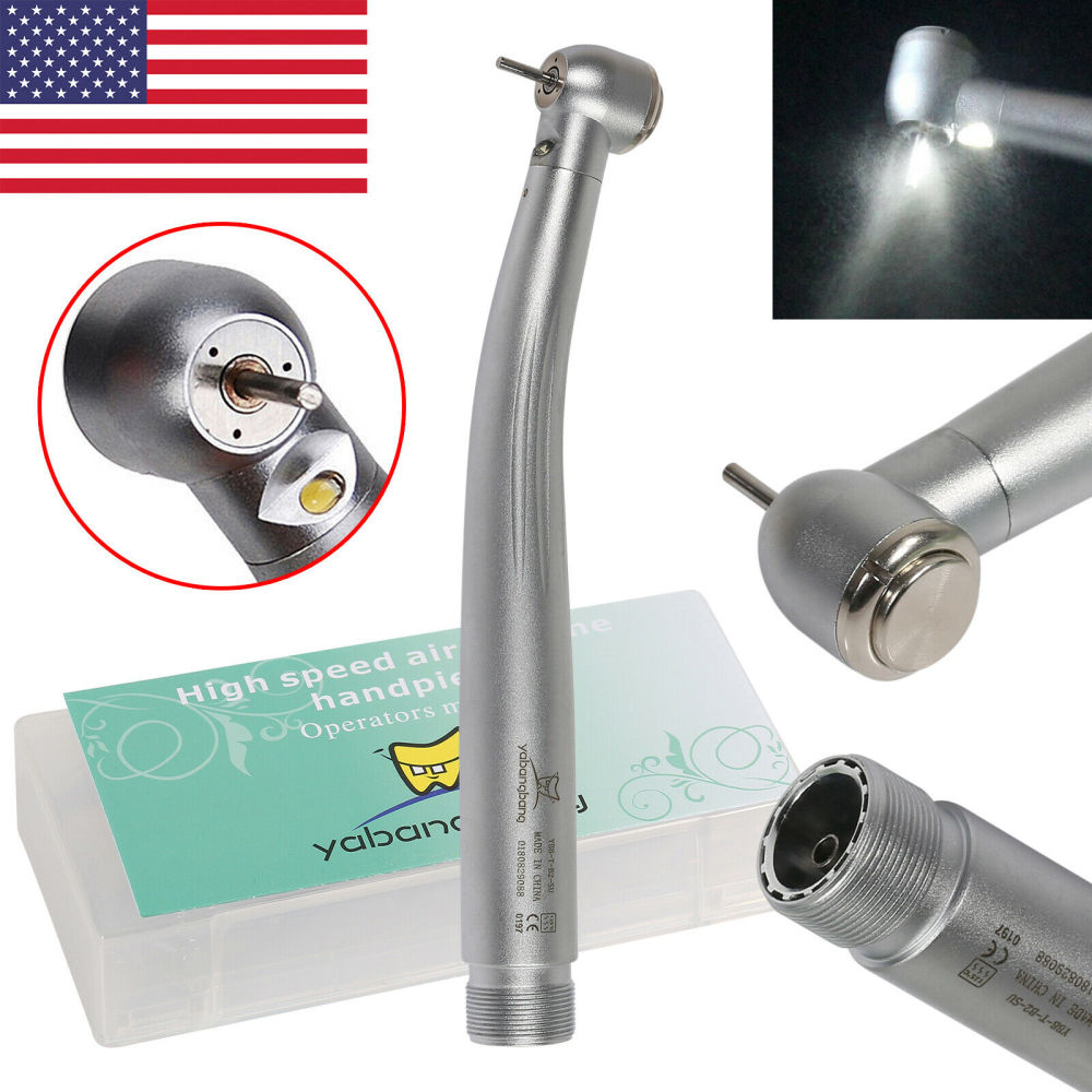 15pcs yabangbang Dental LED 3 water Spray High Speed Handpiece E-Generator 2H+ 10 rotors YBT