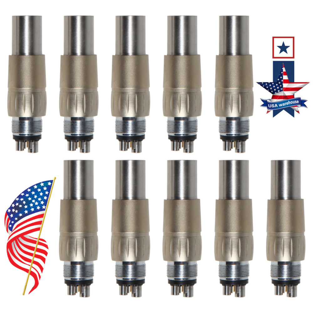 SANDENT LED Fiber Optic  High Speed Handpiece Fit NSK LED Quick Coupler