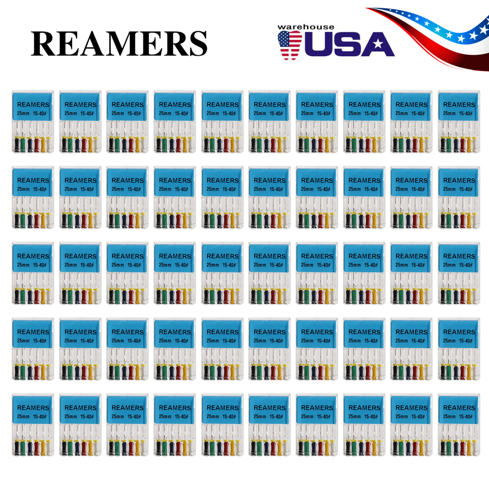 Dental Endo Root Canal Stainless Steel H/K-Files /Reamers 25mm Hand Use