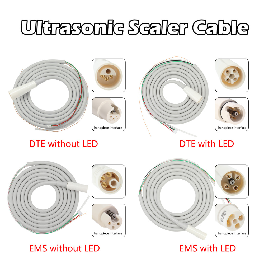 Dental Scaler handpiece Cable Tubing Tube Hose Fit EMS/DTE LED/Non-LED