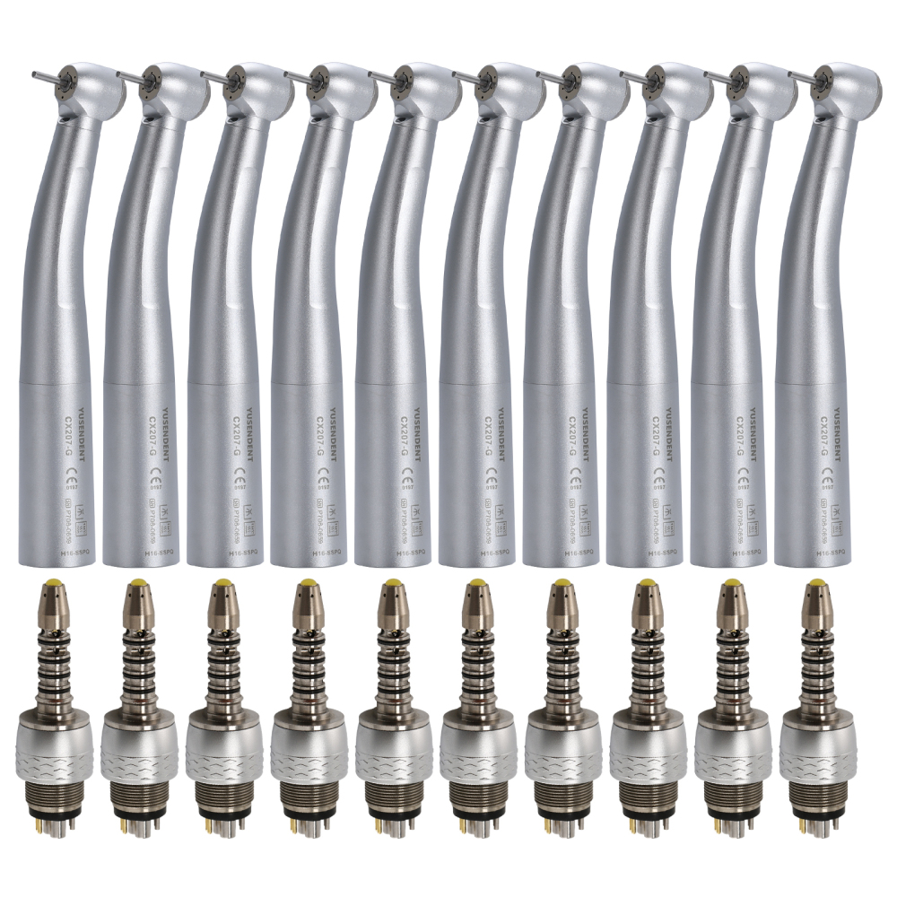 COXO Dental LED firber optic High Speed Handpiece Standard/Large Head fit SIRONA Coupler
