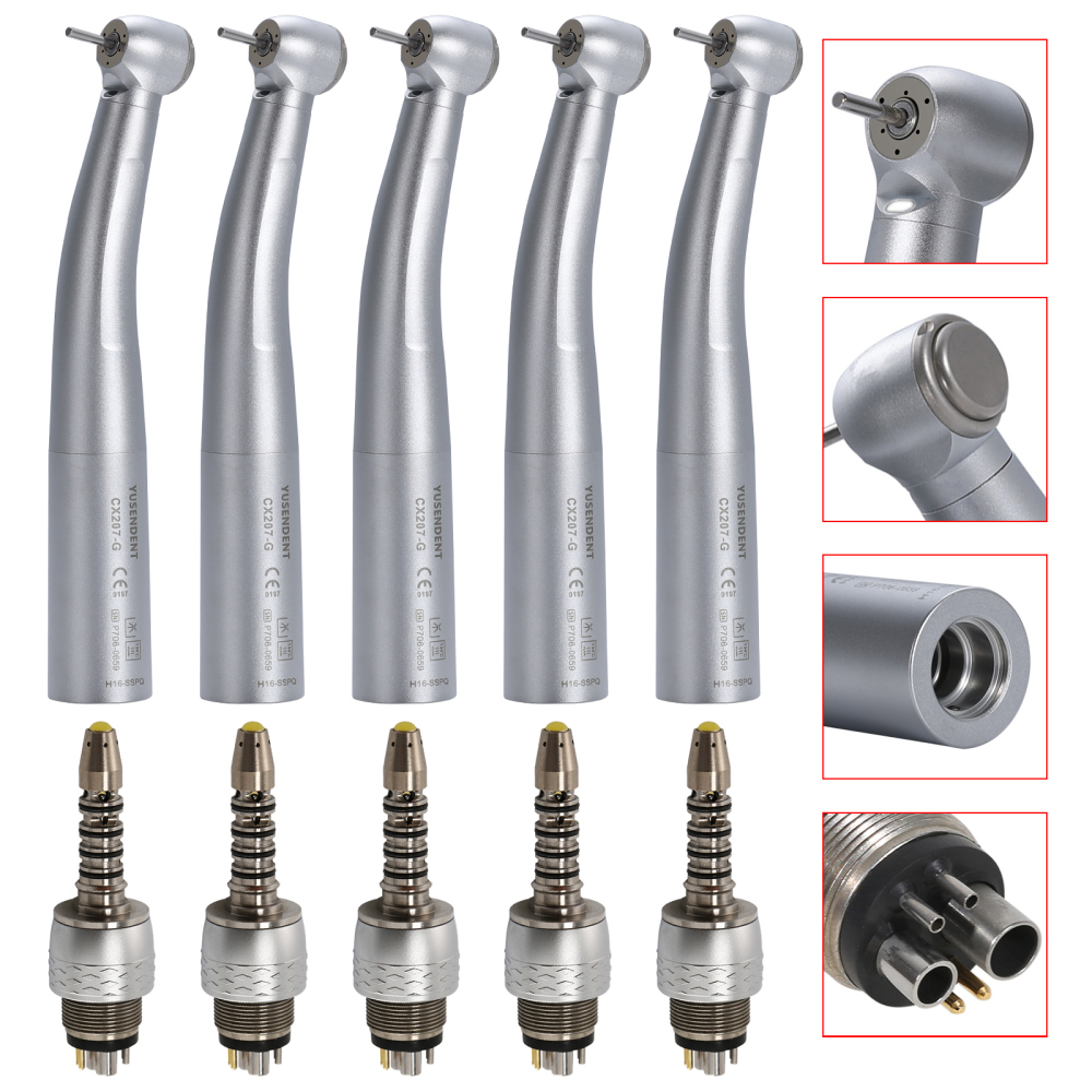 COXO Dental LED firber optic High Speed Handpiece Standard/Large Head fit SIRONA Coupler