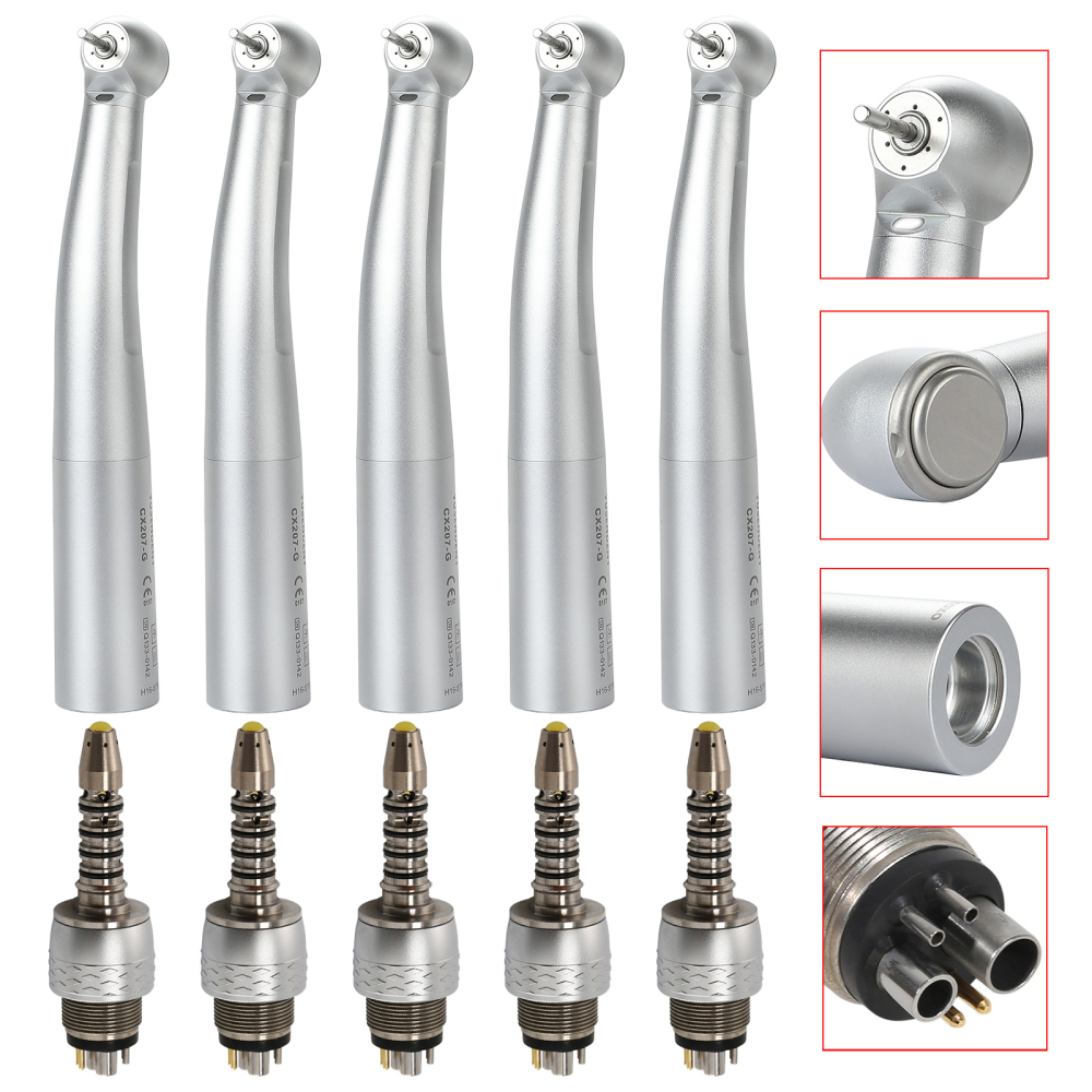 COXO Dental LED firber optic High Speed Handpiece Standard/Large Head fit SIRONA Coupler