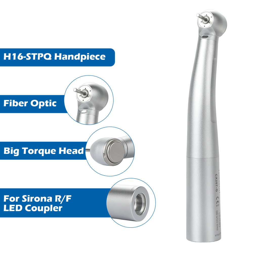 COXO Dental LED firber optic High Speed Handpiece Standard/Large Head fit SIRONA Coupler