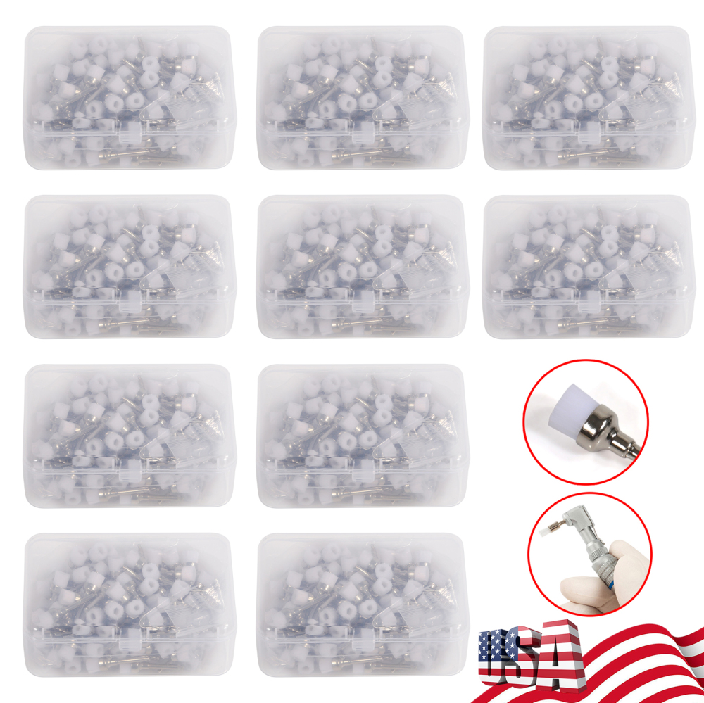 100pcs Dental Polishing prophy Brush RA 2.35mm Fit contra angle Handpiece Latch