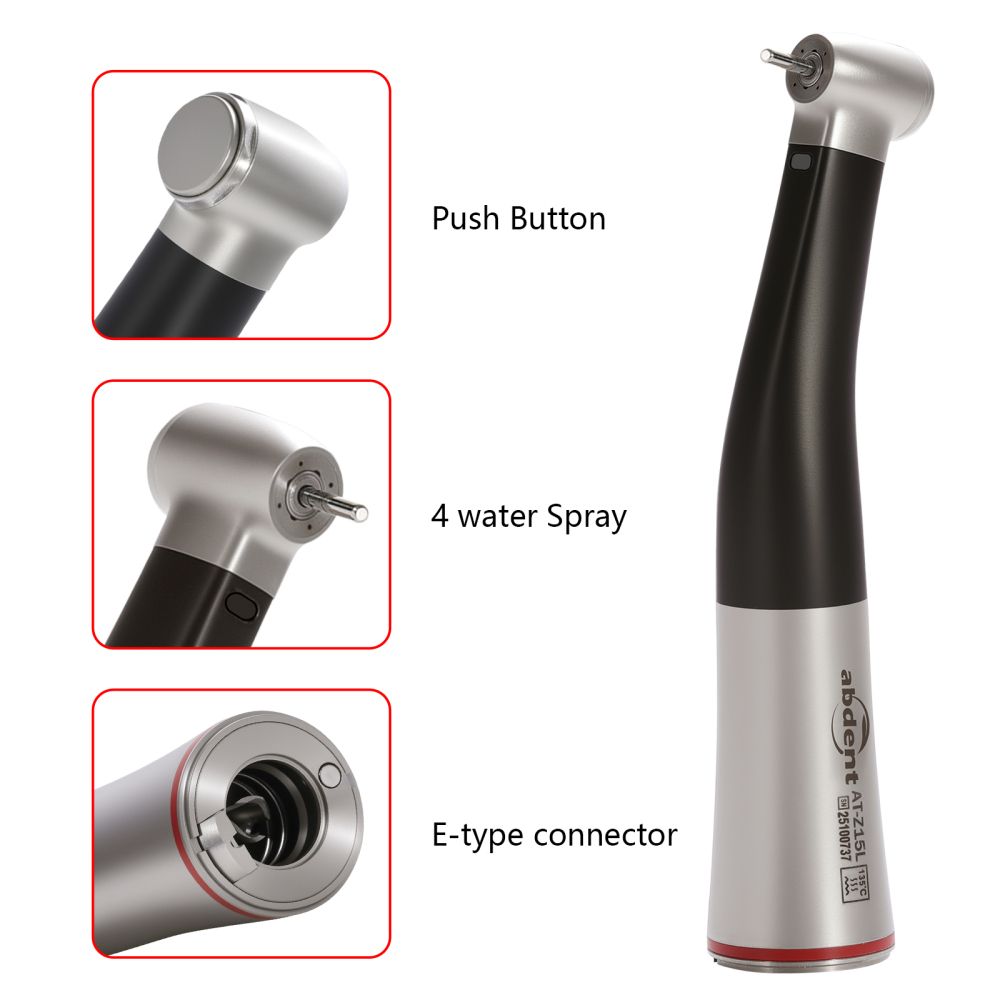 Electric Micro Motor LED Dental Brushless  & Water Tank for Lab Practice/ AT 1:5 Handpiece