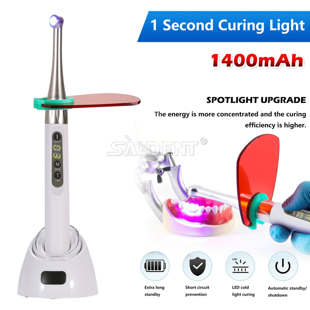 45pcs Dental Curing Light Lamps, 3 models each 15pcs