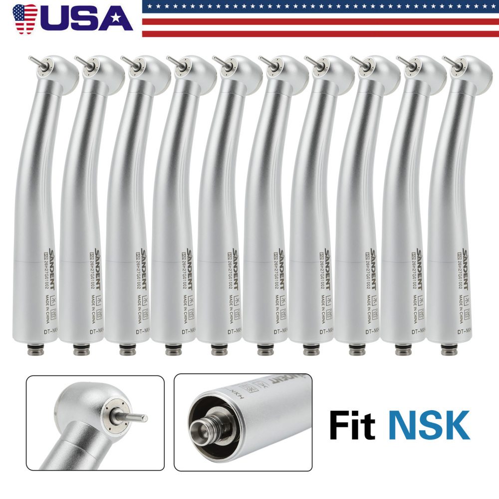 New SANDENT Dental High speed Handpiece non-LED Quick Coupler NSK Style