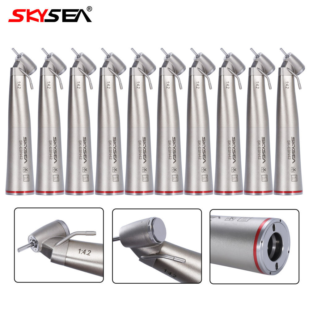 SKYSEA Dental external 1:4.2 Increasing 45° Angle Non-LED Contra Angle Handpiece