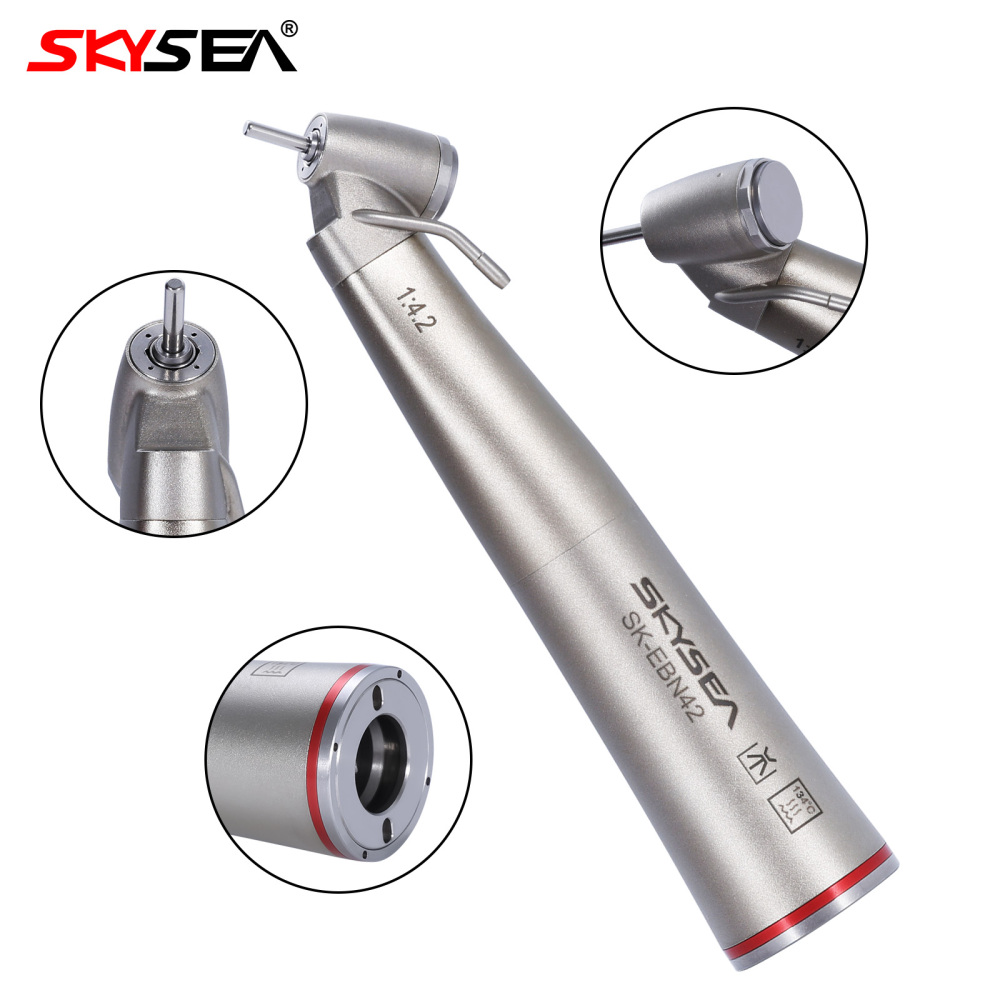 SKYSEA Dental external 1:4.2 Increasing 45° Angle Non-LED Contra Angle Handpiece