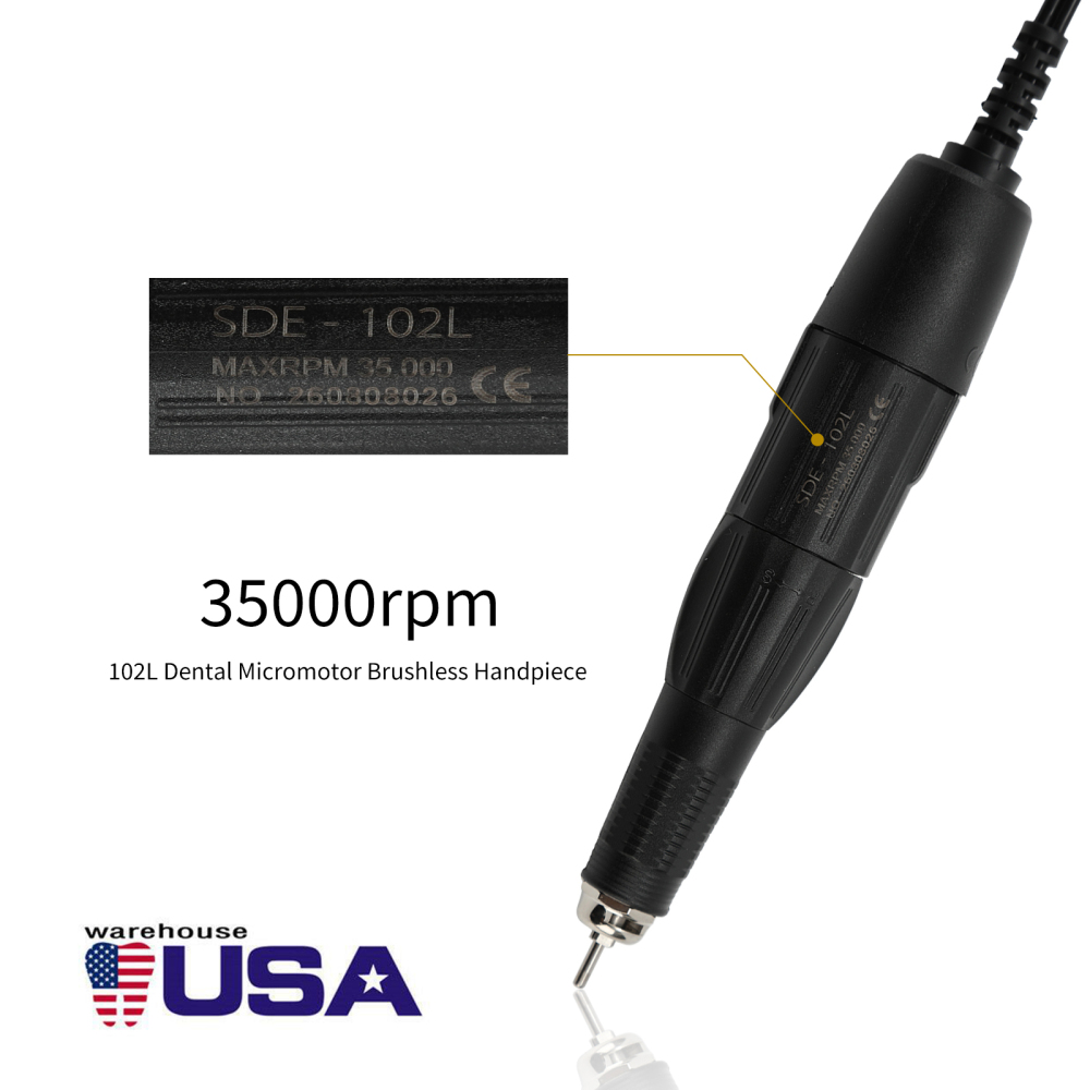Dental Lab MARATHON polisher polishing Handpiece 35000 RPM