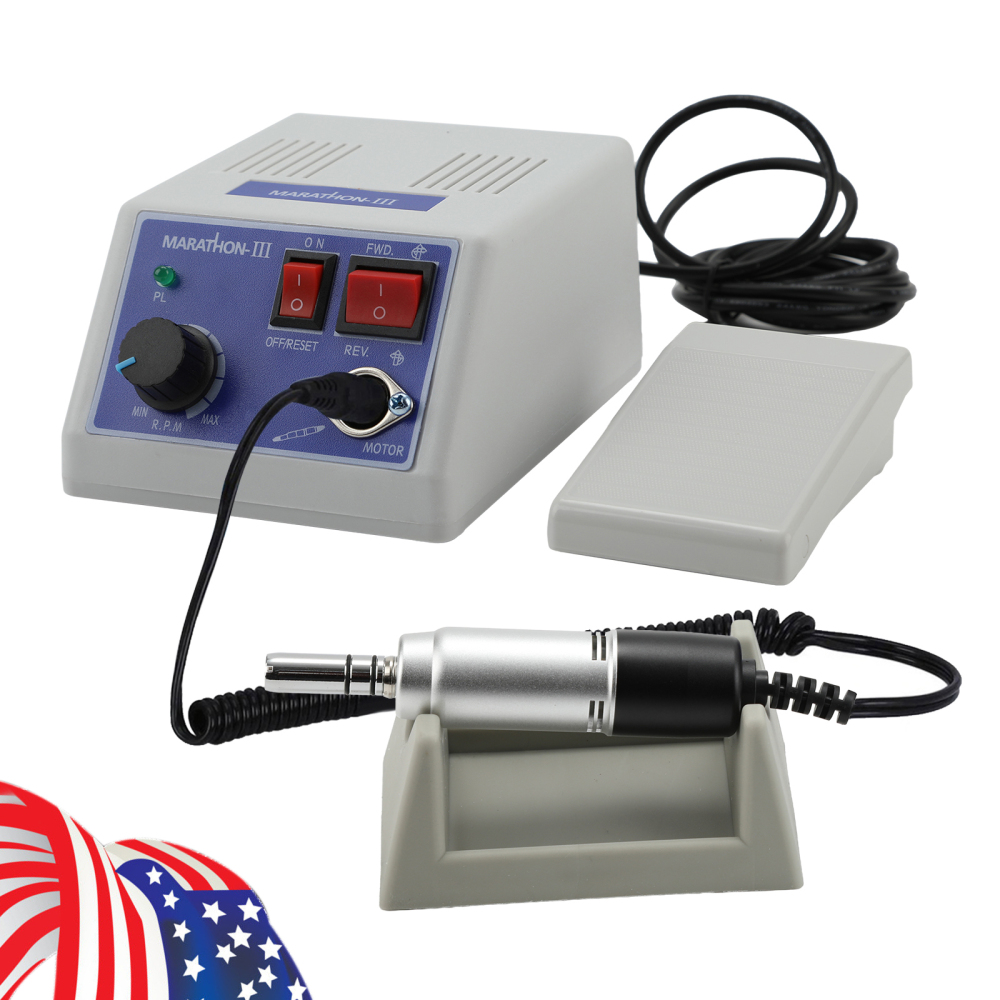 6 sets (Dental Lab Marathon Electric Micromotor Polishing Unit + 35K rpm E-type Handpiece) 220V