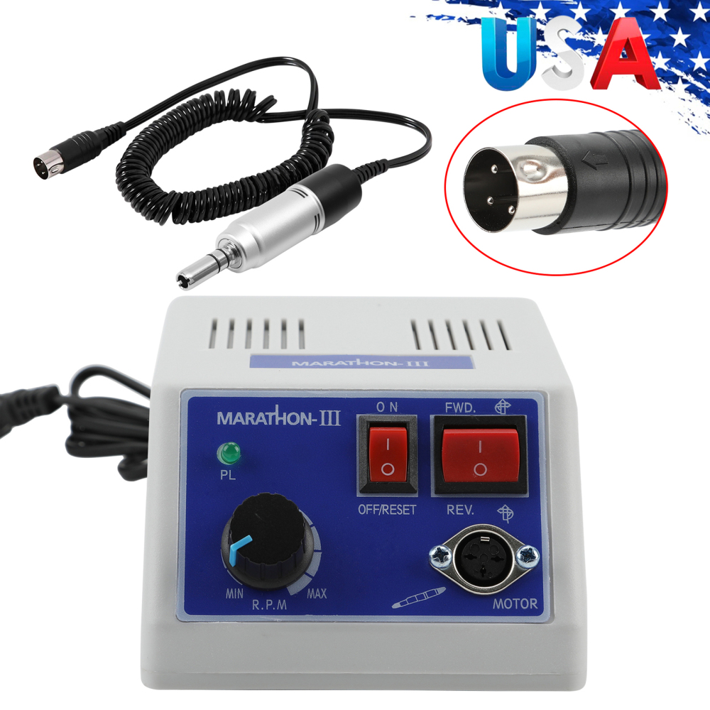 6 sets (Dental Lab Marathon Electric Micromotor Polishing Unit + 35K rpm E-type Handpiece) 220V