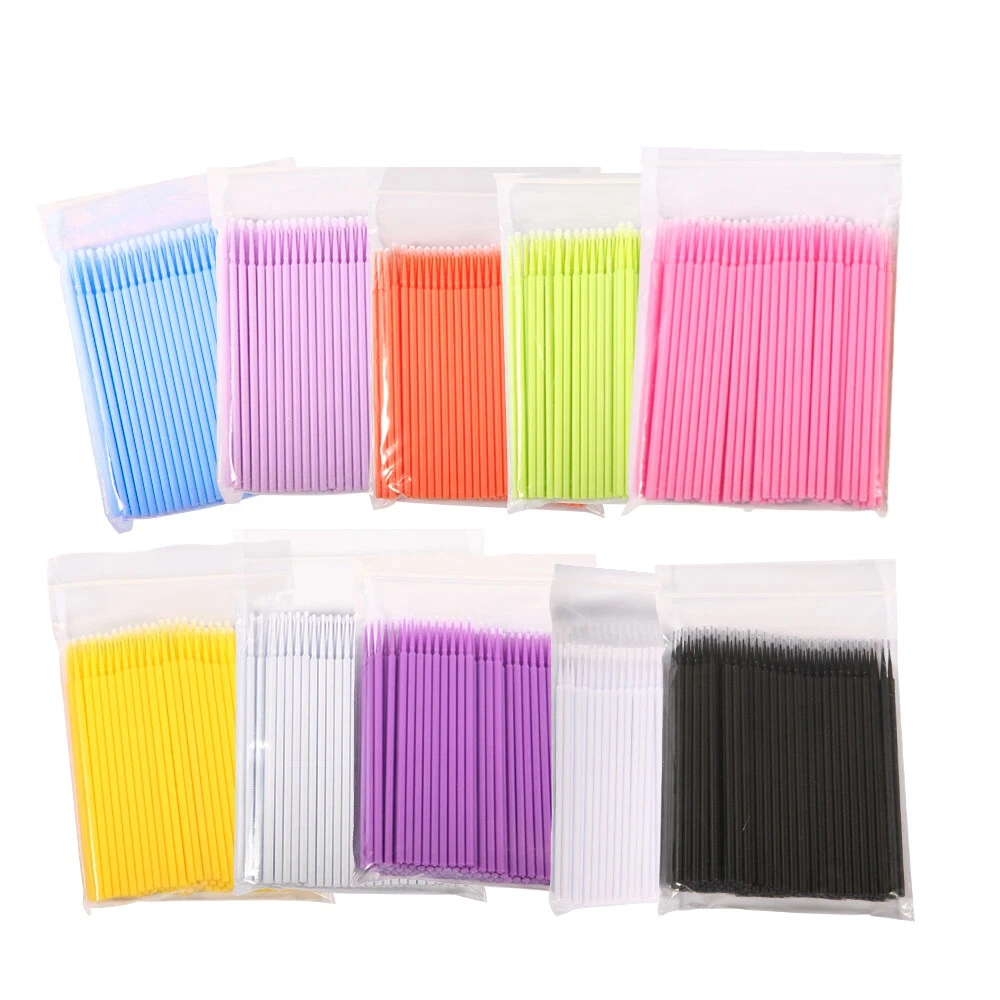 100pcs/pack Disposable Dental Micro Brushes Applicators Big/Regular/Fine/Super Fine