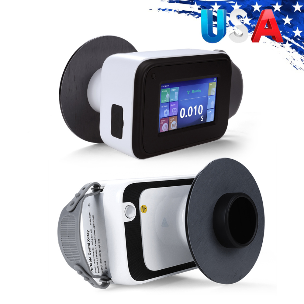 Dental X Ray Mobile Unit High Frequency Machine  / Digital Sensor Size 1.0 / 1.5