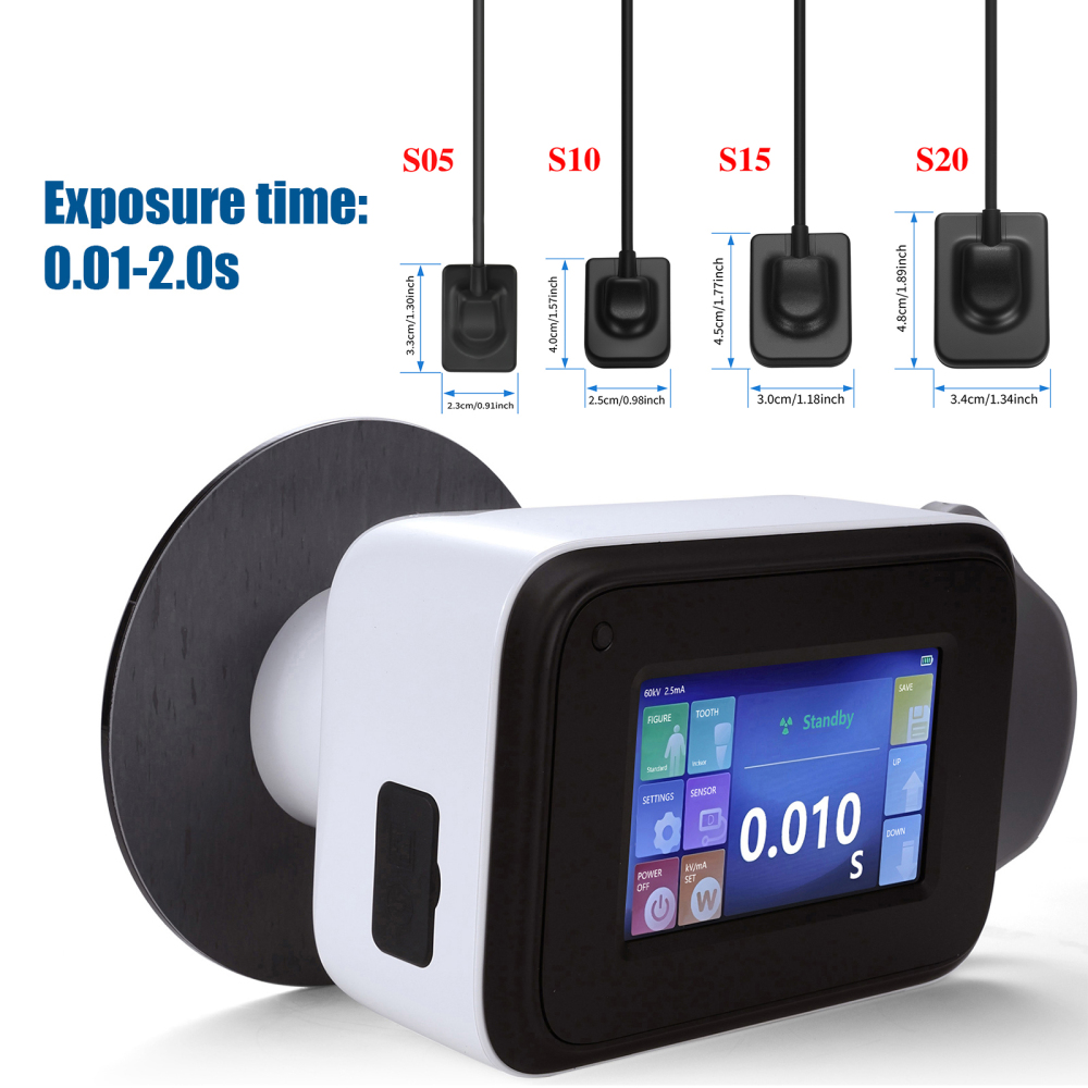 Dental X Ray Unit Digital Machine High Frequency Image System/Digital Ray Sensor Size 00/10/15/20