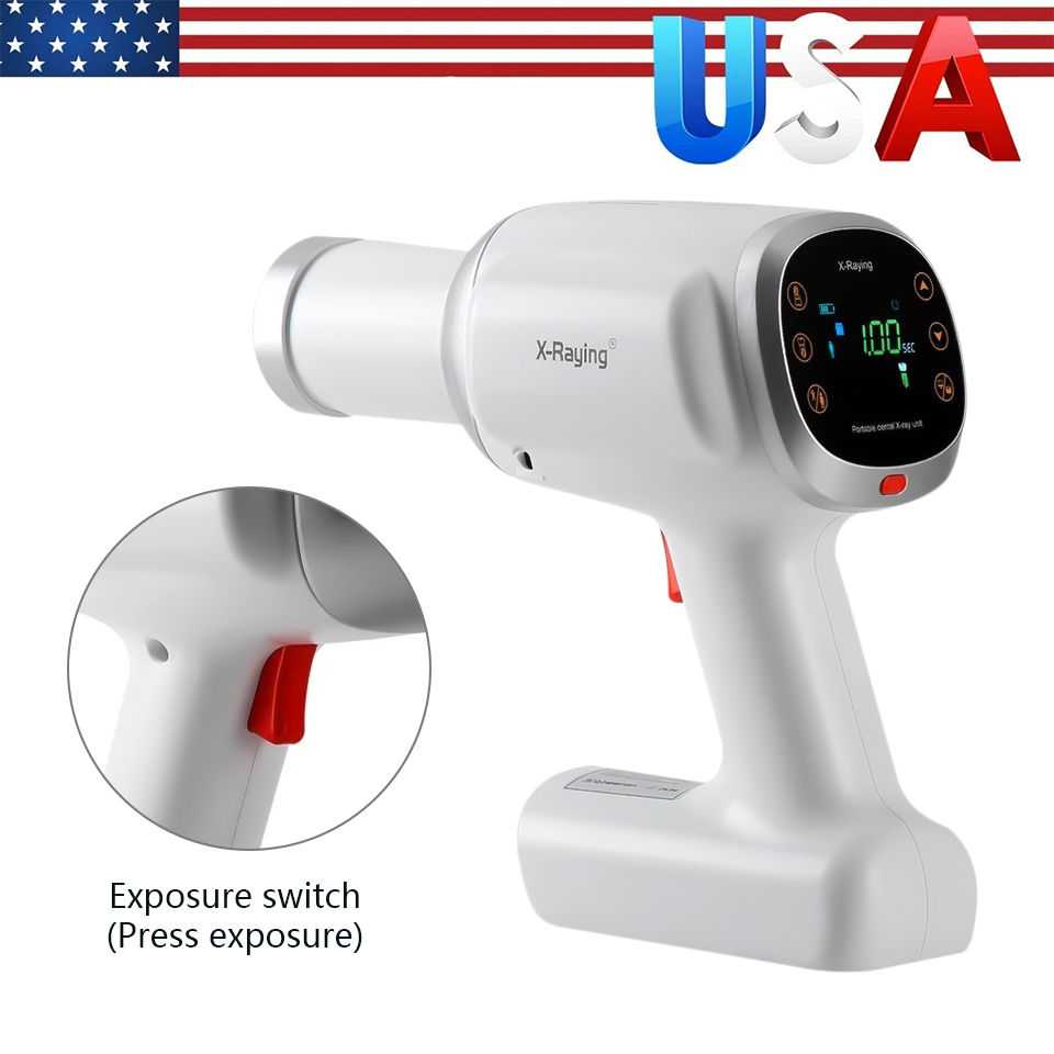 Dental X Ray Mobile Unit High Frequency Machine  / Digital Sensor Size S10 / S15 / S20