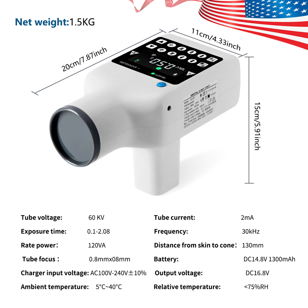 Portable Dental X Mobile Unit Ray Digital Machine Handy Type