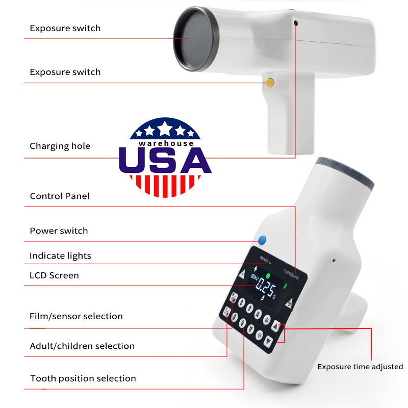 Portable Dental X Mobile Unit Ray Digital Machine Handy Type