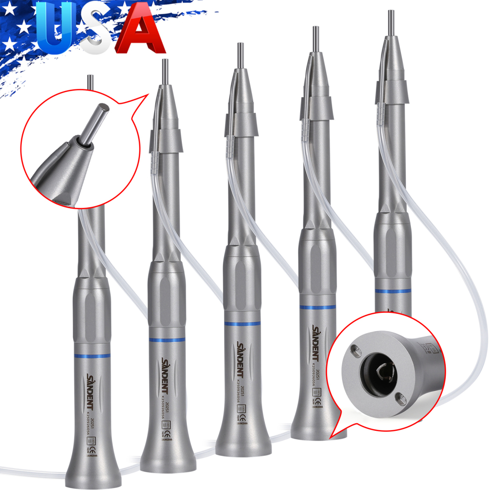 Dental surgical external 1:1 Low Speed Straight Handpiece 20° Angle/ NoseCone